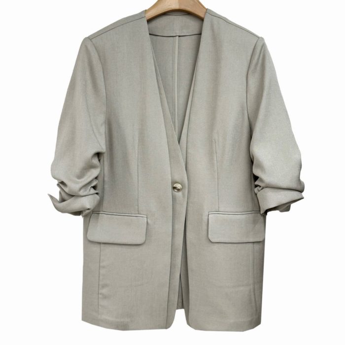 BLAZER ACETATO BASICO